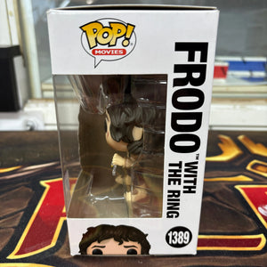 Funko Pop! Movies: LOTR - Frodo w the Ring *SDCC 2023 Exclusive* 1389 FRENLY BRICKS - Open 7 Days