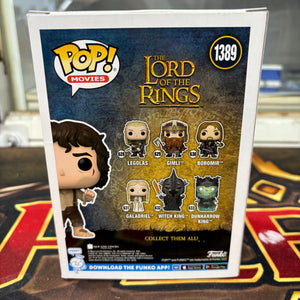 Funko Pop! Movies: LOTR - Frodo w the Ring *SDCC 2023 Exclusive* 1389 FRENLY BRICKS - Open 7 Days