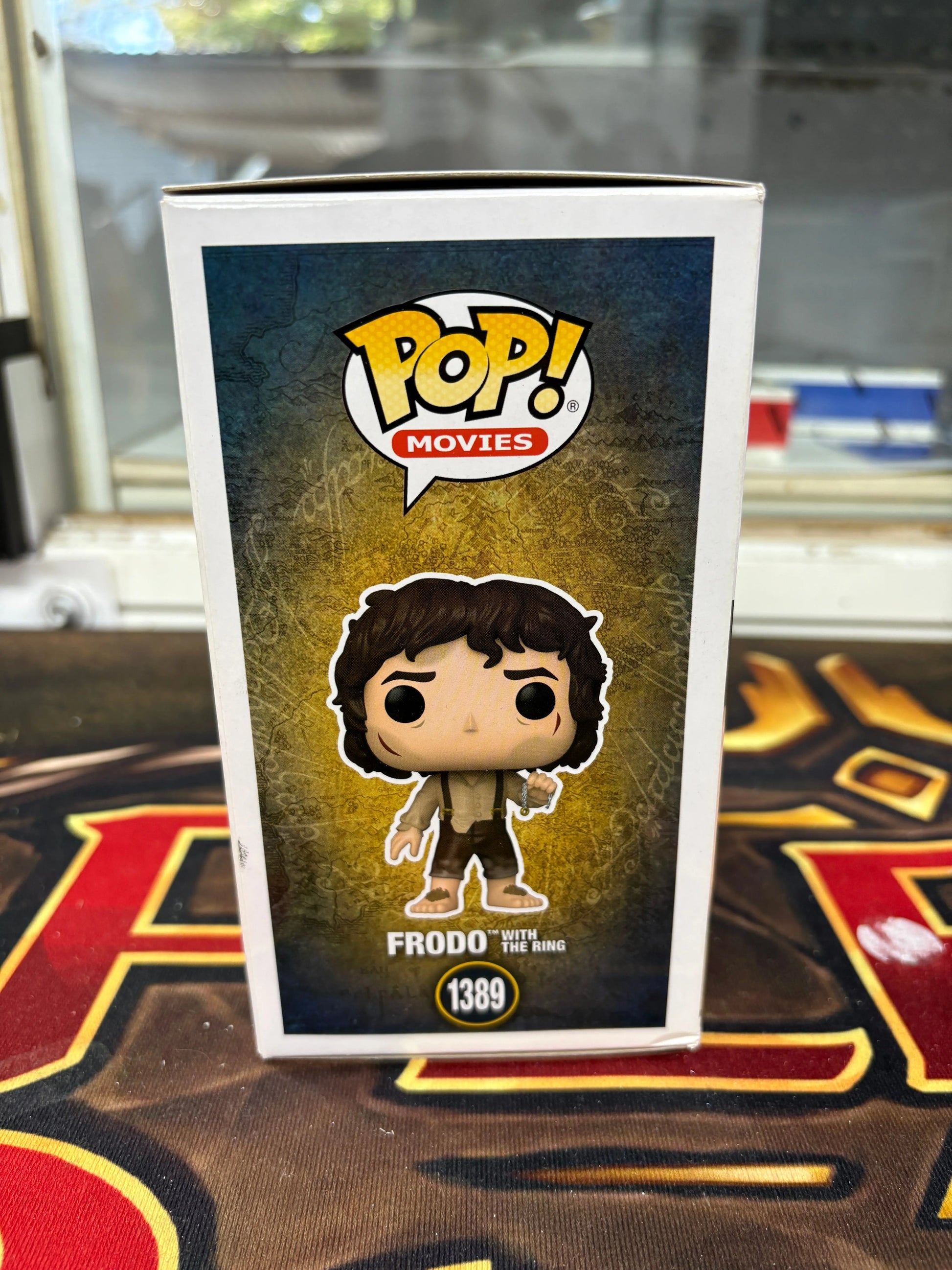 Funko Pop! Movies: LOTR - Frodo w the Ring *SDCC 2023 Exclusive* 1389 FRENLY BRICKS - Open 7 Days