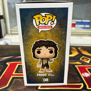Funko Pop! Movies: LOTR - Frodo w the Ring *SDCC 2023 Exclusive* 1389 FRENLY BRICKS - Open 7 Days