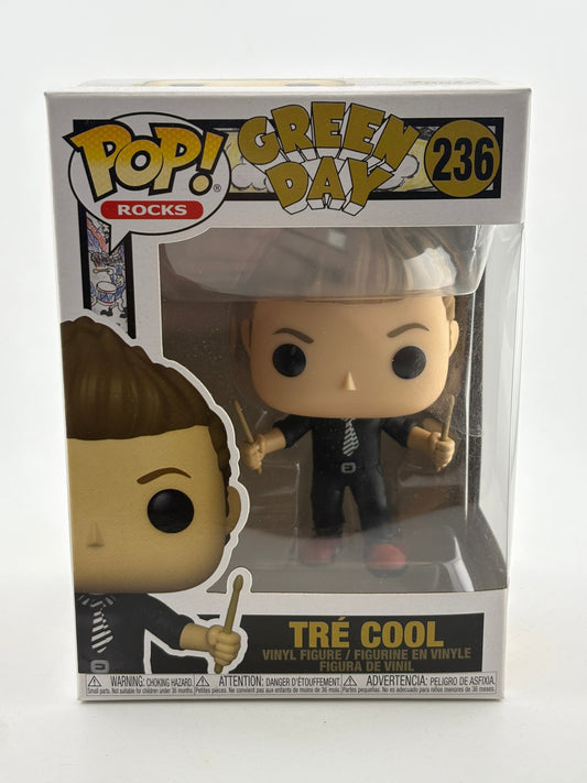 Funko POP! Rocks Green Day #236 Tre Cool Vinyl Figure FRENLY BRICKS - Open 7 Days