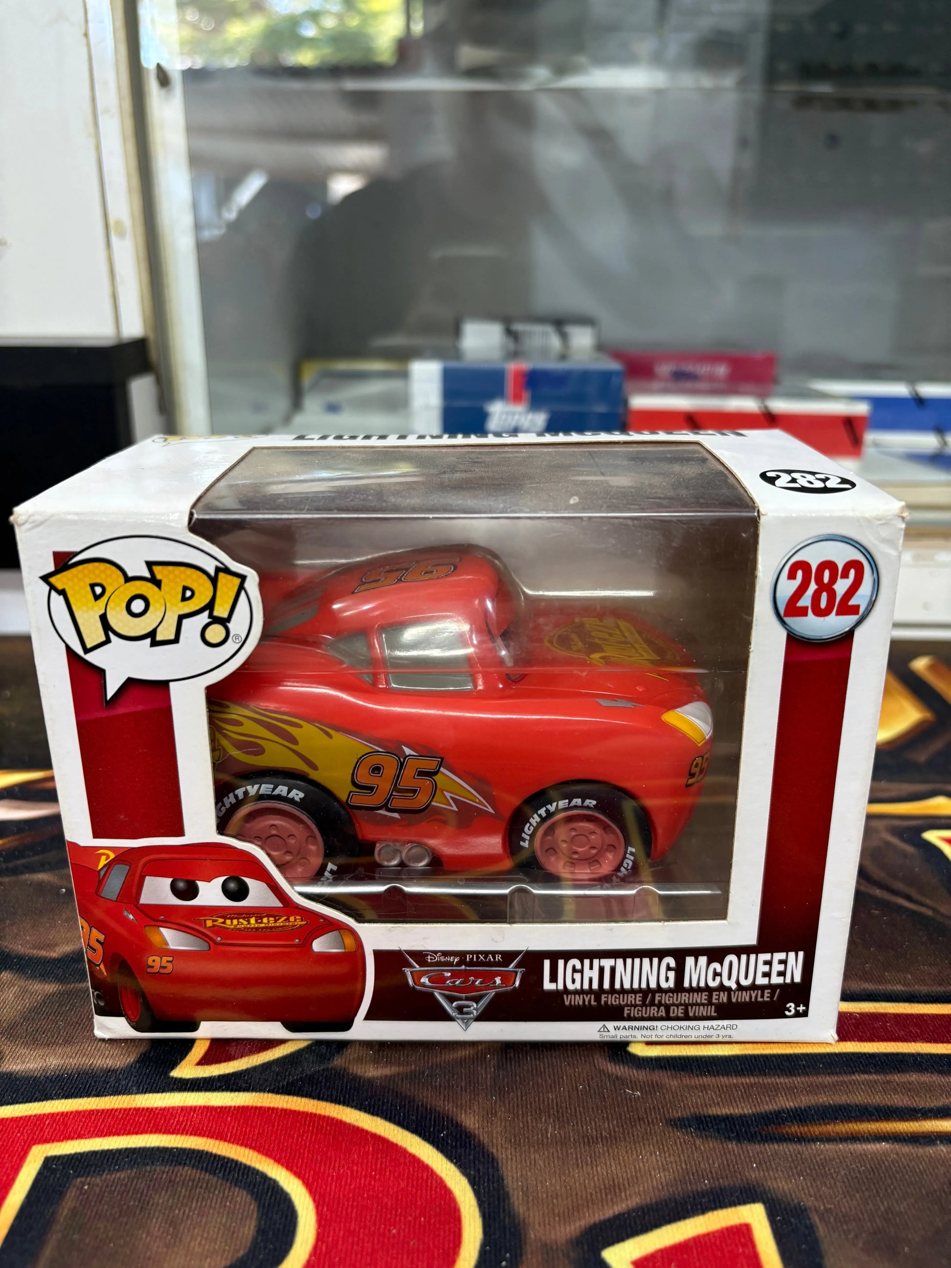 Funko Pop! Disney Pixar Cars 3 Lightning McQueen Vinyl Figure #282 FRENLY BRICKS - Open 7 Days