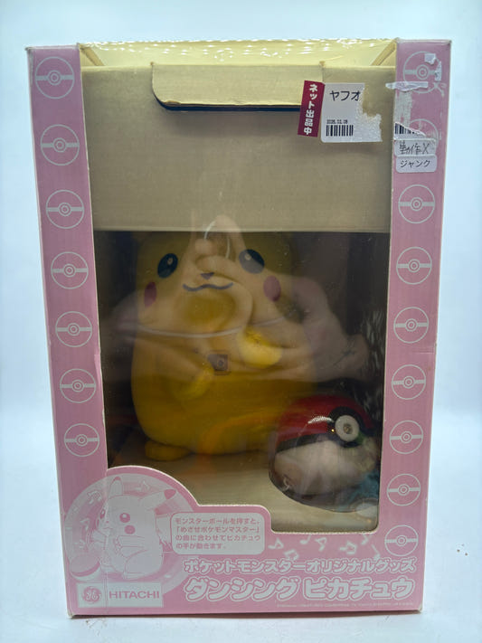 Vintage Pokemon Hitachi Dancing Pikachu Faulty FRENLY BRICKS - Open 7 Days