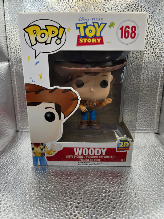 Funko POP Disney Pixar - Toy Story - Woody #168 FRENLY BRICKS - Open 7 Days