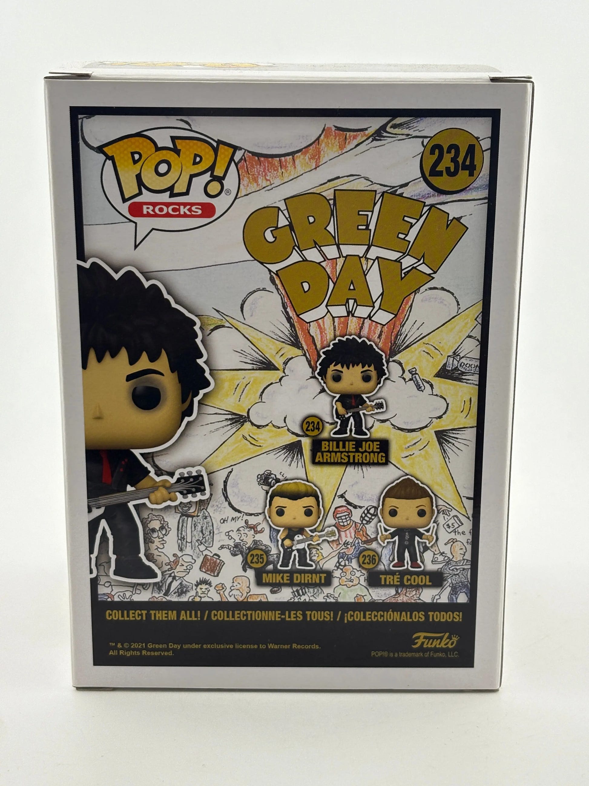 Funko POP! Rocks Green Day #234 Billie Joe Armstrong Vinyl Figure FRENLY BRICKS - Open 7 Days image 3