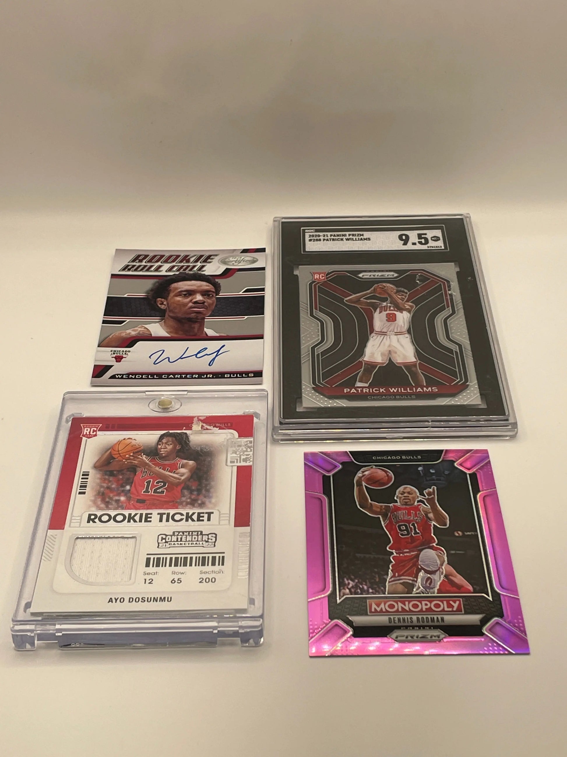 NBA Auto & Graded Chicago Bulls  card lot,bundle - Patrick Williams  + more (lot#54) FRENLY BRICKS - Open 7 Days