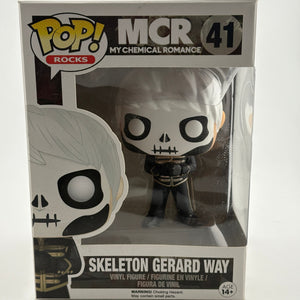 Funko POP! Rocks My Chemical Romance #41 Skeleton Gerard Way Vinyl Figure FRENLY BRICKS - Open 7 Days