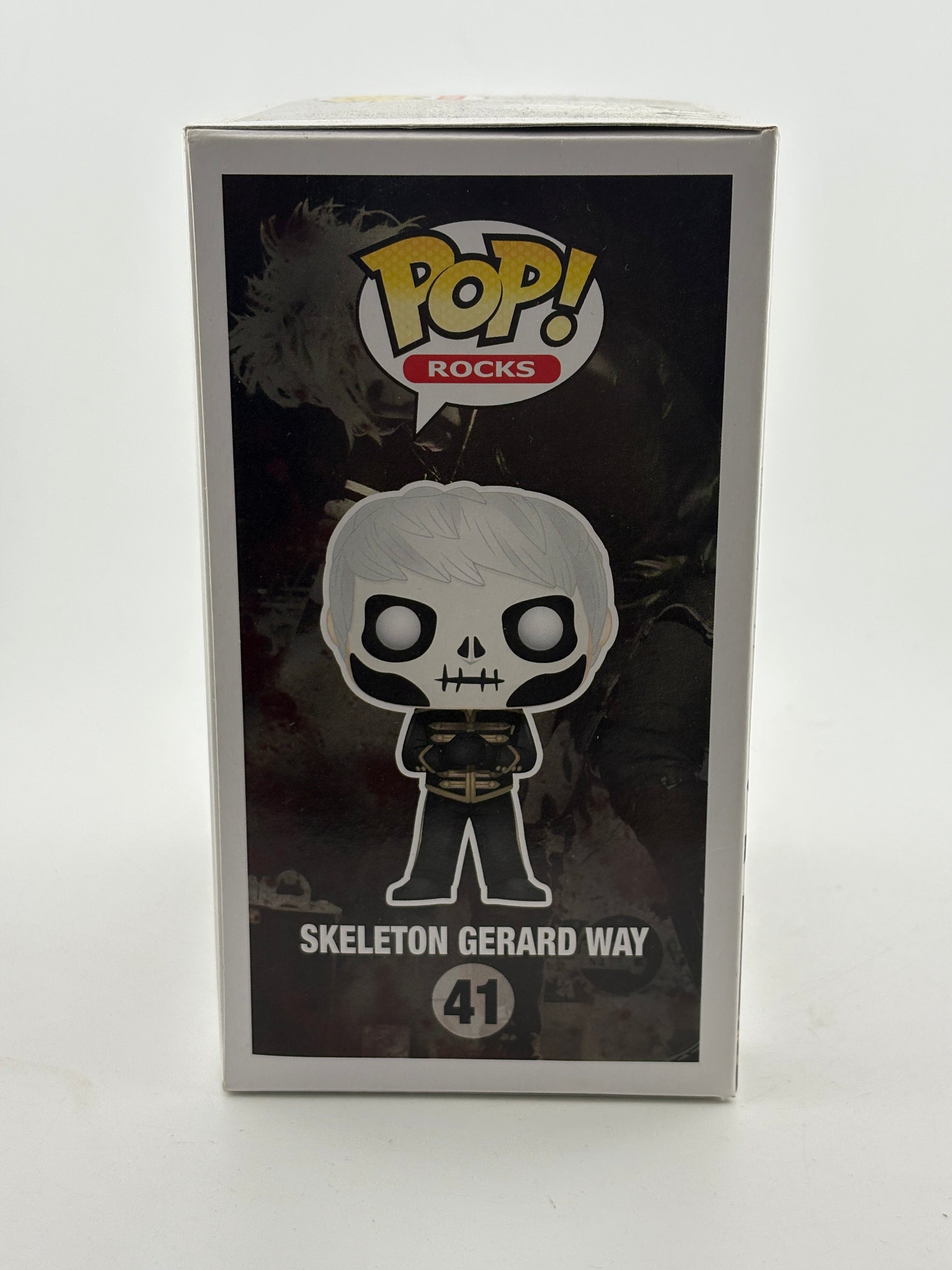 Funko POP! Rocks My Chemical Romance #41 Skeleton Gerard Way Vinyl Figure FRENLY BRICKS - Open 7 Days