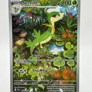 Pokemon TCG Black Bolt - Servine 088/086 Art Rare LP FRENLY BRICKS - Open 7 Days