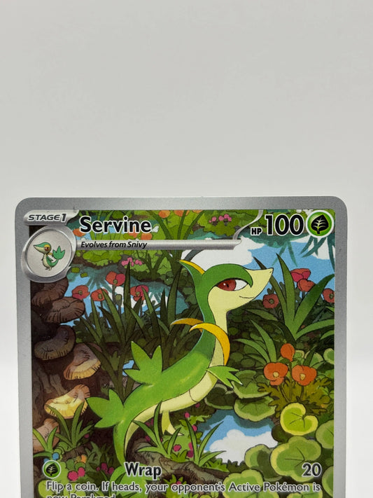 Pokemon TCG Black Bolt - Servine 088/086 Art Rare LP FRENLY BRICKS - Open 7 Days