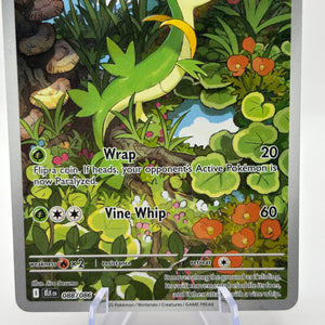 Pokemon TCG Black Bolt - Servine 088/086 Art Rare LP FRENLY BRICKS - Open 7 Days