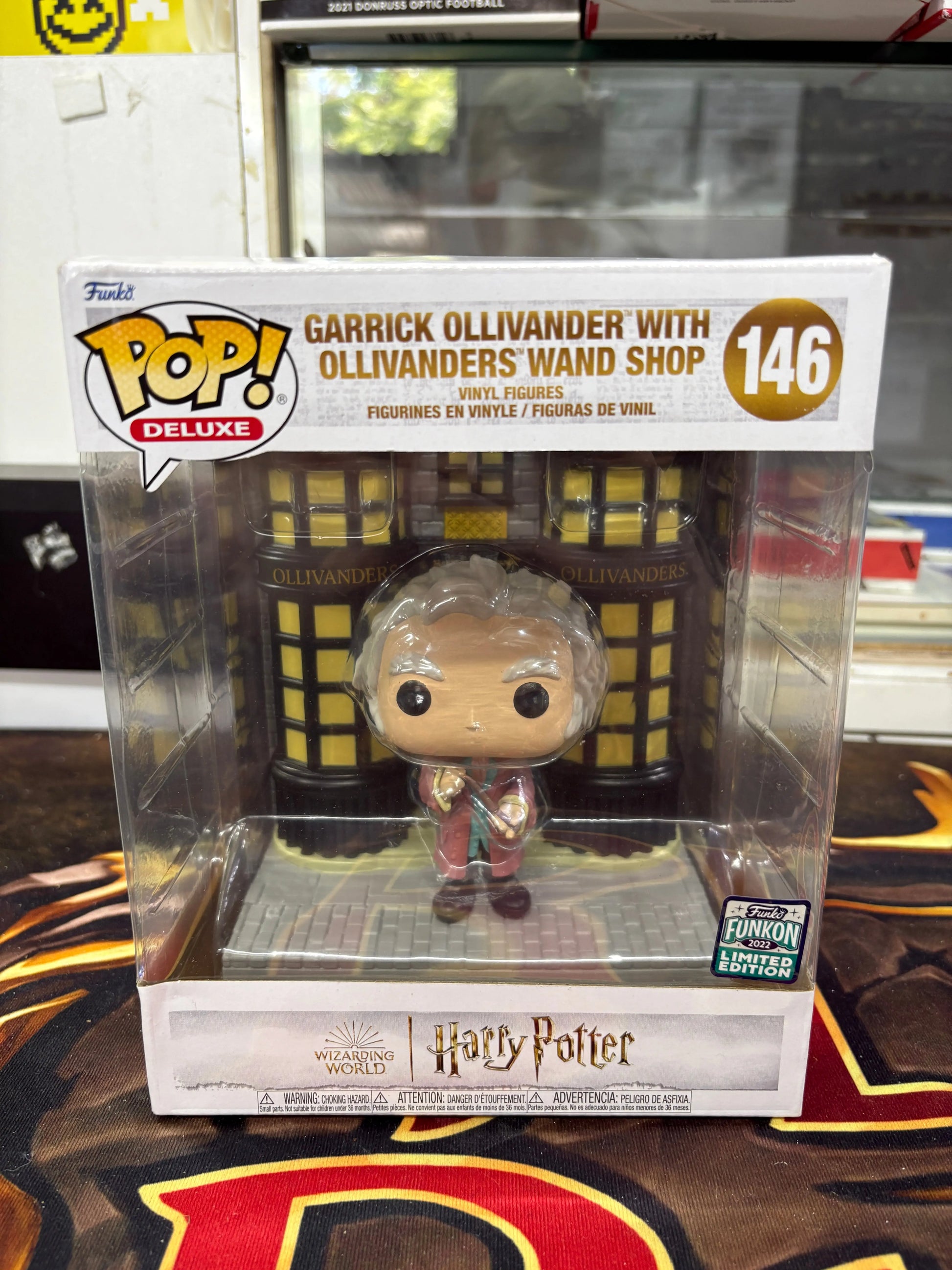 Funko Pop! Deluxe: Garrick Ollivander Funkon Limited Edition 2022 #146 FRENLY BRICKS - Open 7 Days