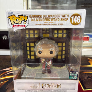 Funko Pop! Deluxe: Garrick Ollivander Funkon Limited Edition 2022 #146 FRENLY BRICKS - Open 7 Days