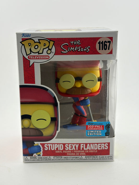Funko POP! Television The Simpsons #1167 Stupid Sexy Flanders 2021 Fall FRENLY BRICKS - Open 7 Days