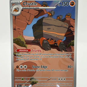 Pokemon TCG Black Bolt - Crustle #130/086 Art Rare NM FRENLY BRICKS - Open 7 Days