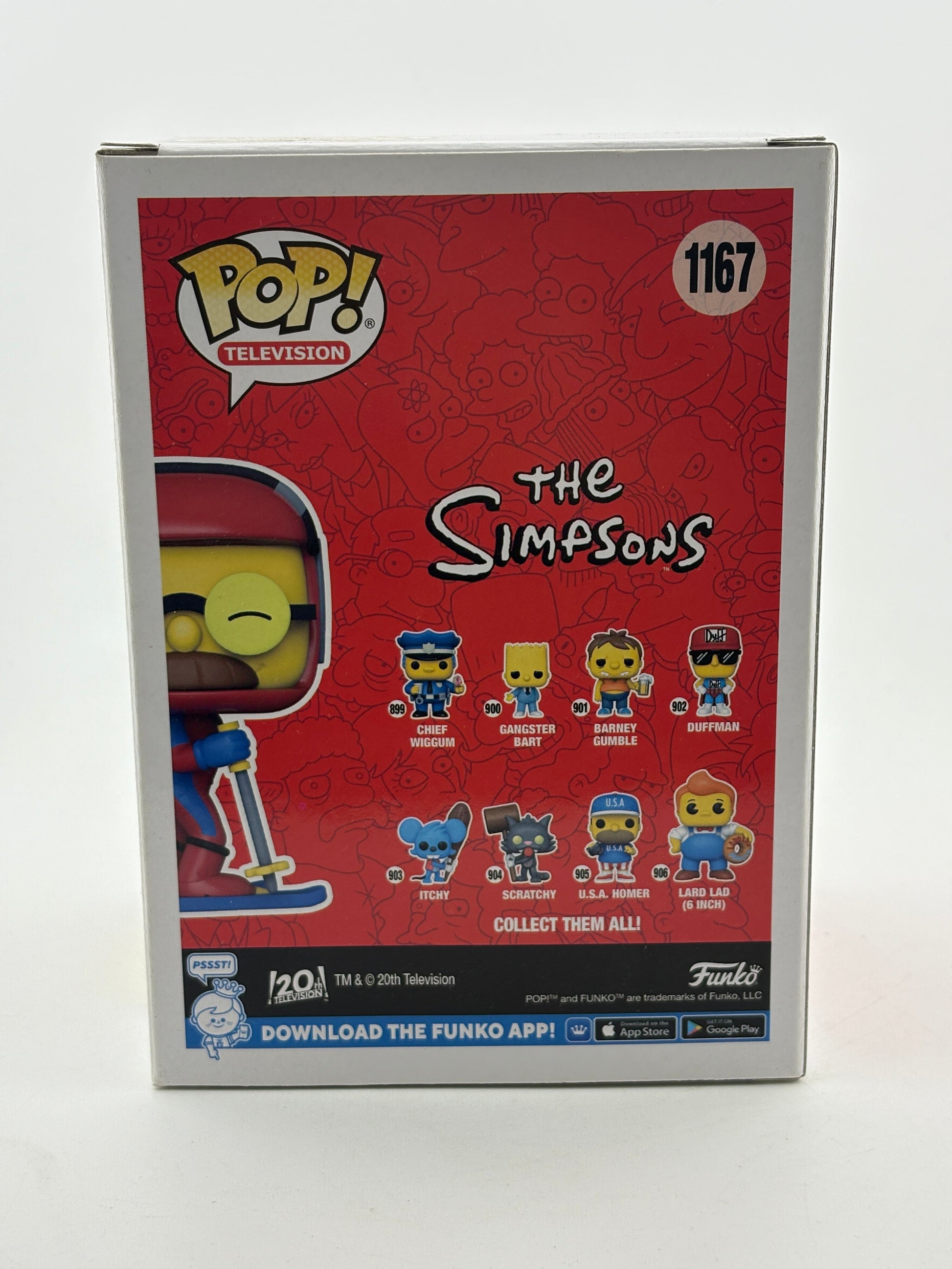 Funko POP! Television The Simpsons #1167 Stupid Sexy Flanders 2021 Fall FRENLY BRICKS - Open 7 Days