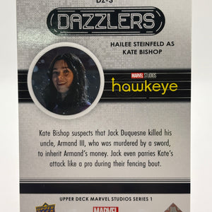 2024 Marvel Upper Deck Studio Series 1 DZ-3 Dazzlers Hailee Steinfeld Pink FRENLY BRICKS - Open 7 Days