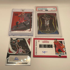 NBA Auto & Graded Chicago Bulls  card lot,bundle - Patrick Williams + more (lot#56) FRENLY BRICKS - Open 7 Days