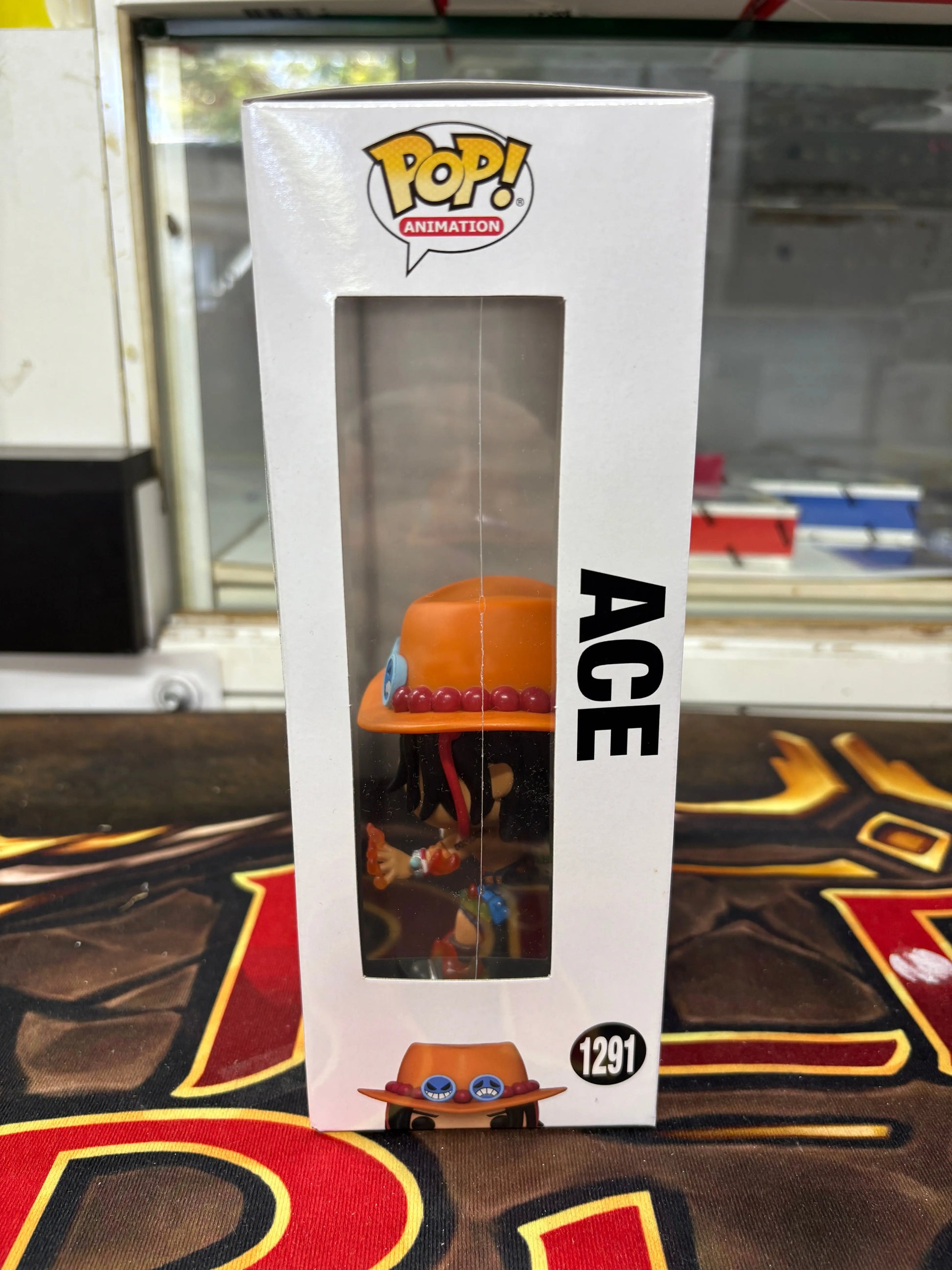 Funko Pop! One Piece Portgas D. Ace with Wanted Poster #1291 Special Edition FRENLY BRICKS - Open 7 Days
