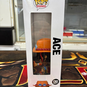 Funko Pop! One Piece Portgas D. Ace with Wanted Poster #1291 Special Edition FRENLY BRICKS - Open 7 Days