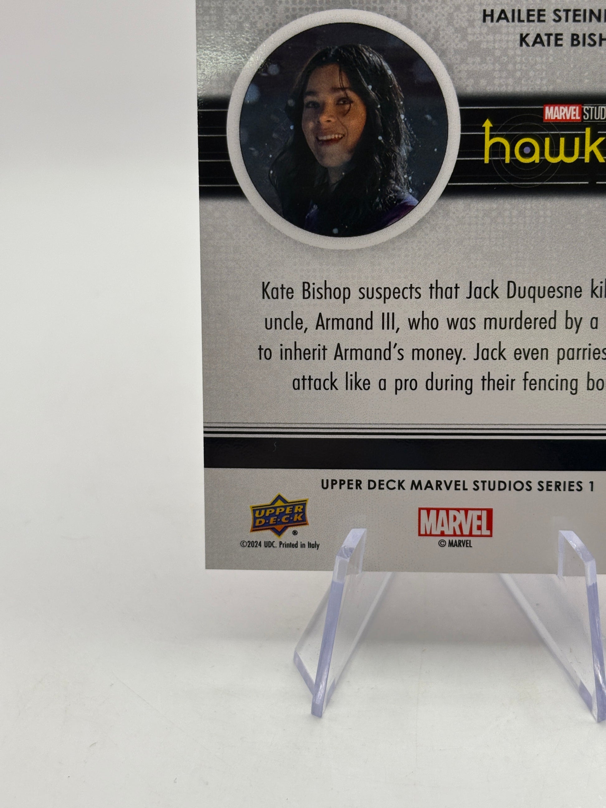 2024 Marvel Upper Deck Studio Series 1 DZ-3 Dazzlers Hailee Steinfeld Pink FRENLY BRICKS - Open 7 Days