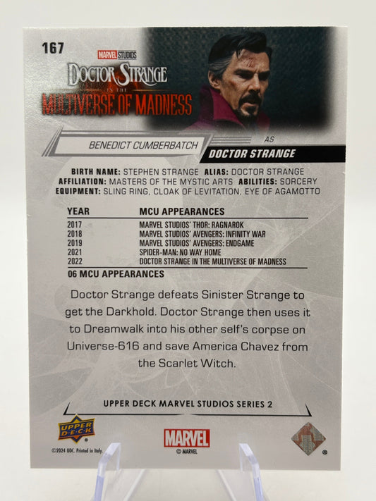 2024 Upper Deck Marvel Studios Series 2 Benedict Cumberbatch Doctor Strange /100 FRENLY BRICKS - Open 7 Days
