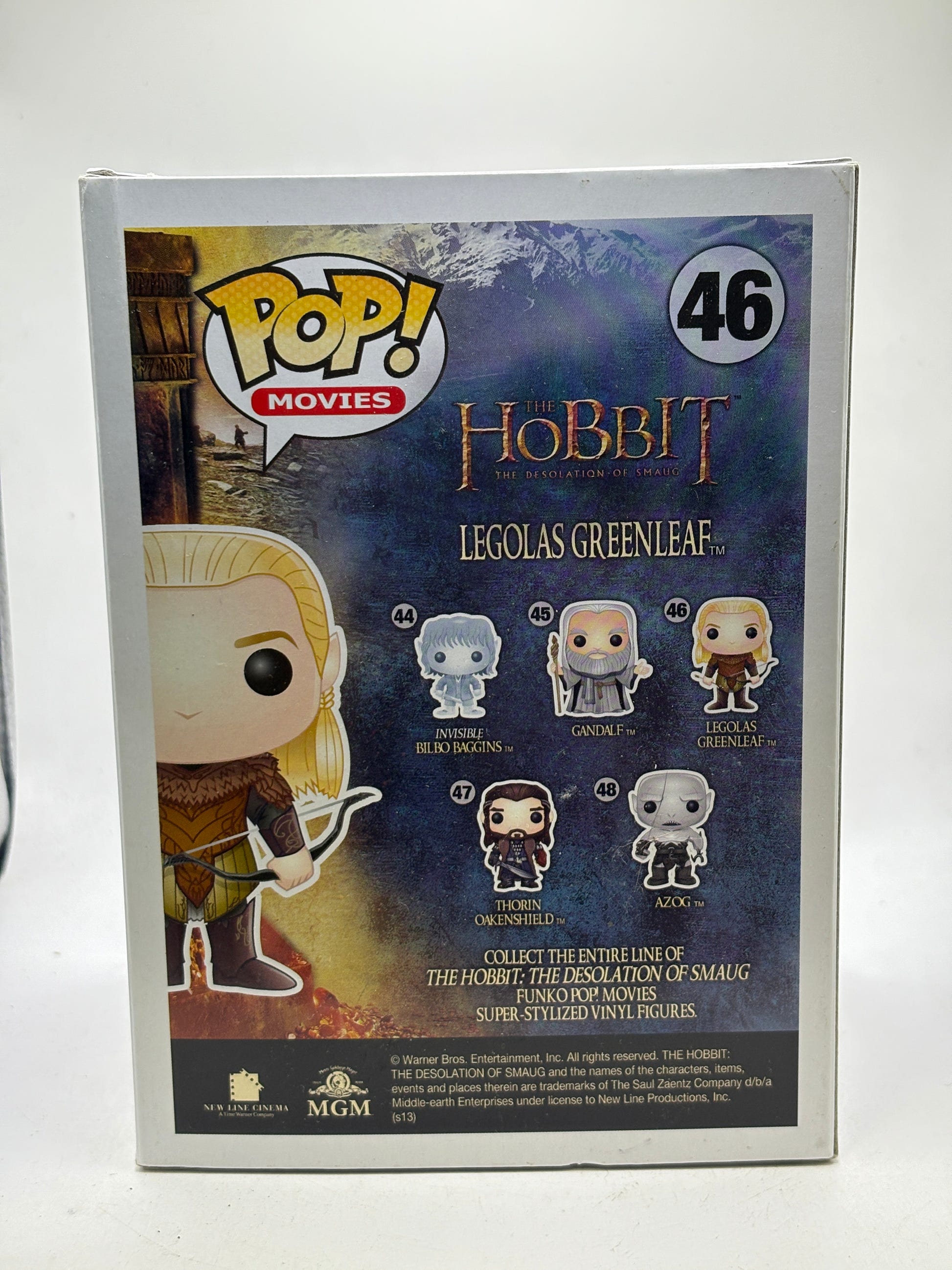 Funko POP! Movies The Hobbit #46 Legolas Greenleaf Vinyl Figure image 3