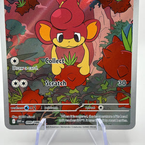Pokemon TCG White Flare - Pansear #099/086 Art Rare FRENLY BRICKS - Open 7 Days