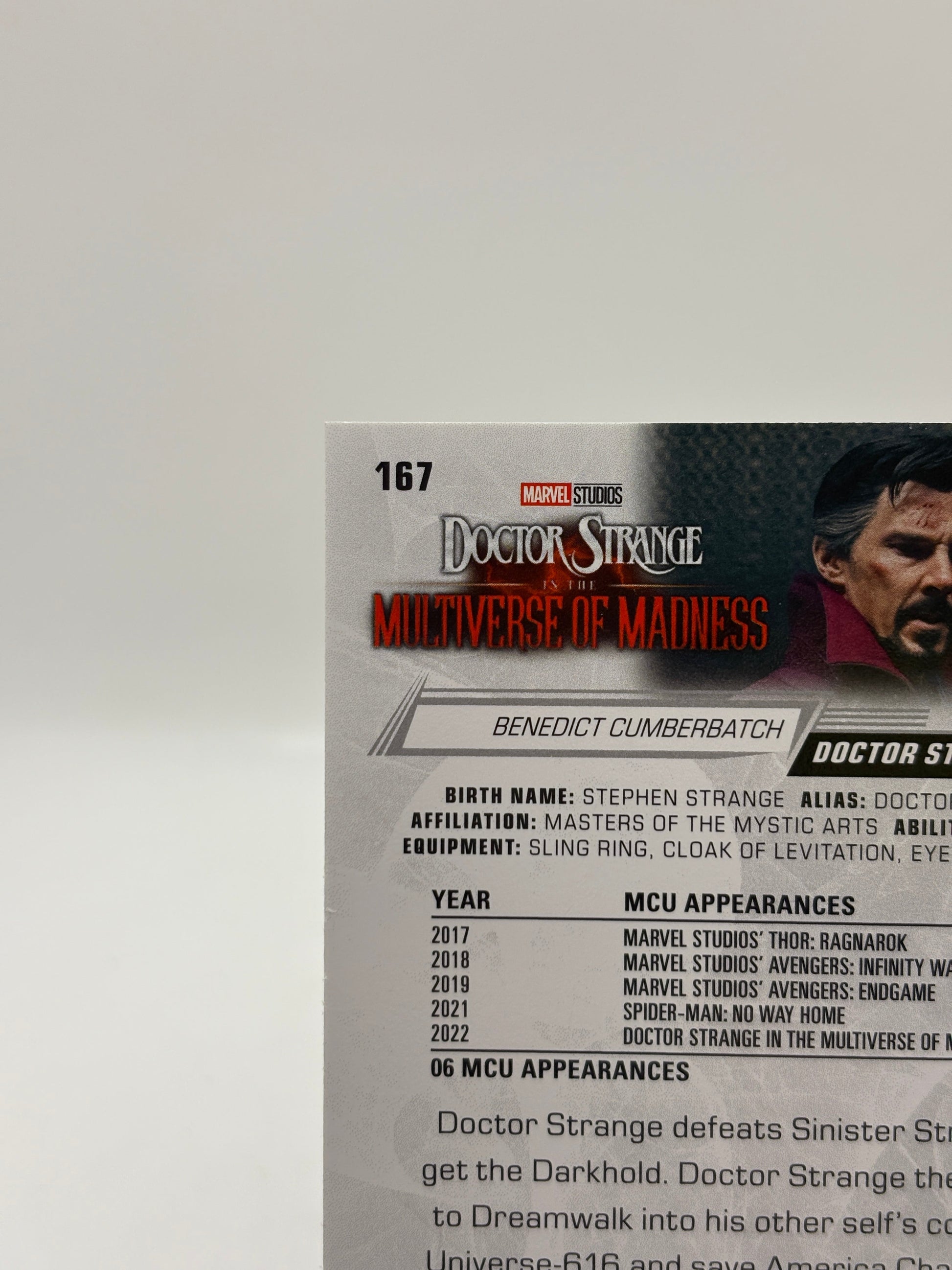 2024 Upper Deck Marvel Studios Series 2 Benedict Cumberbatch Doctor Strange /100 FRENLY BRICKS - Open 7 Days