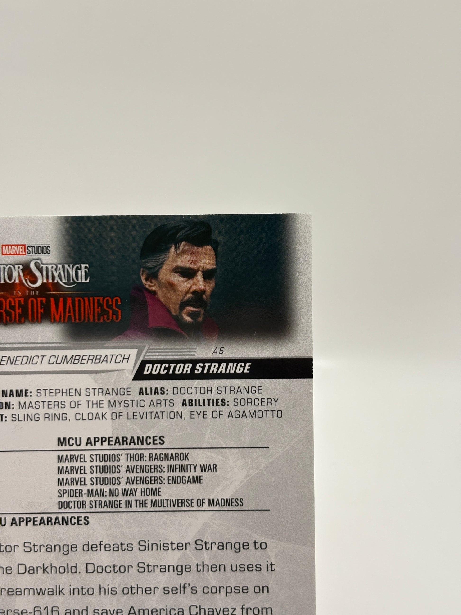 2024 Upper Deck Marvel Studios Series 2 Benedict Cumberbatch Doctor Strange /100 FRENLY BRICKS - Open 7 Days