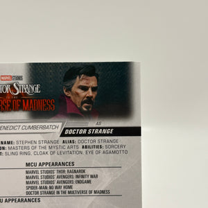 2024 Upper Deck Marvel Studios Series 2 Benedict Cumberbatch Doctor Strange /100 FRENLY BRICKS - Open 7 Days
