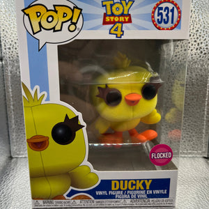 Funko POP Disney Pixar - Toy Story 4 - Ducky (Flocked) FRENLY BRICKS - Open 7 Days