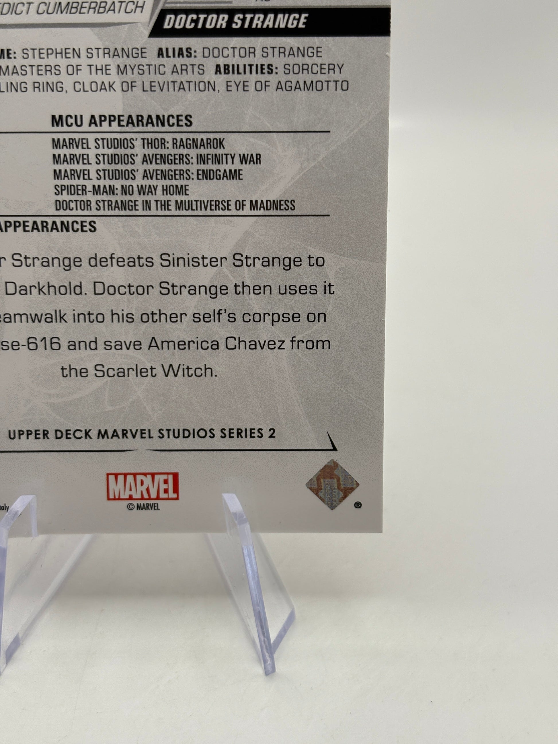 2024 Upper Deck Marvel Studios Series 2 Benedict Cumberbatch Doctor Strange /100 FRENLY BRICKS - Open 7 Days