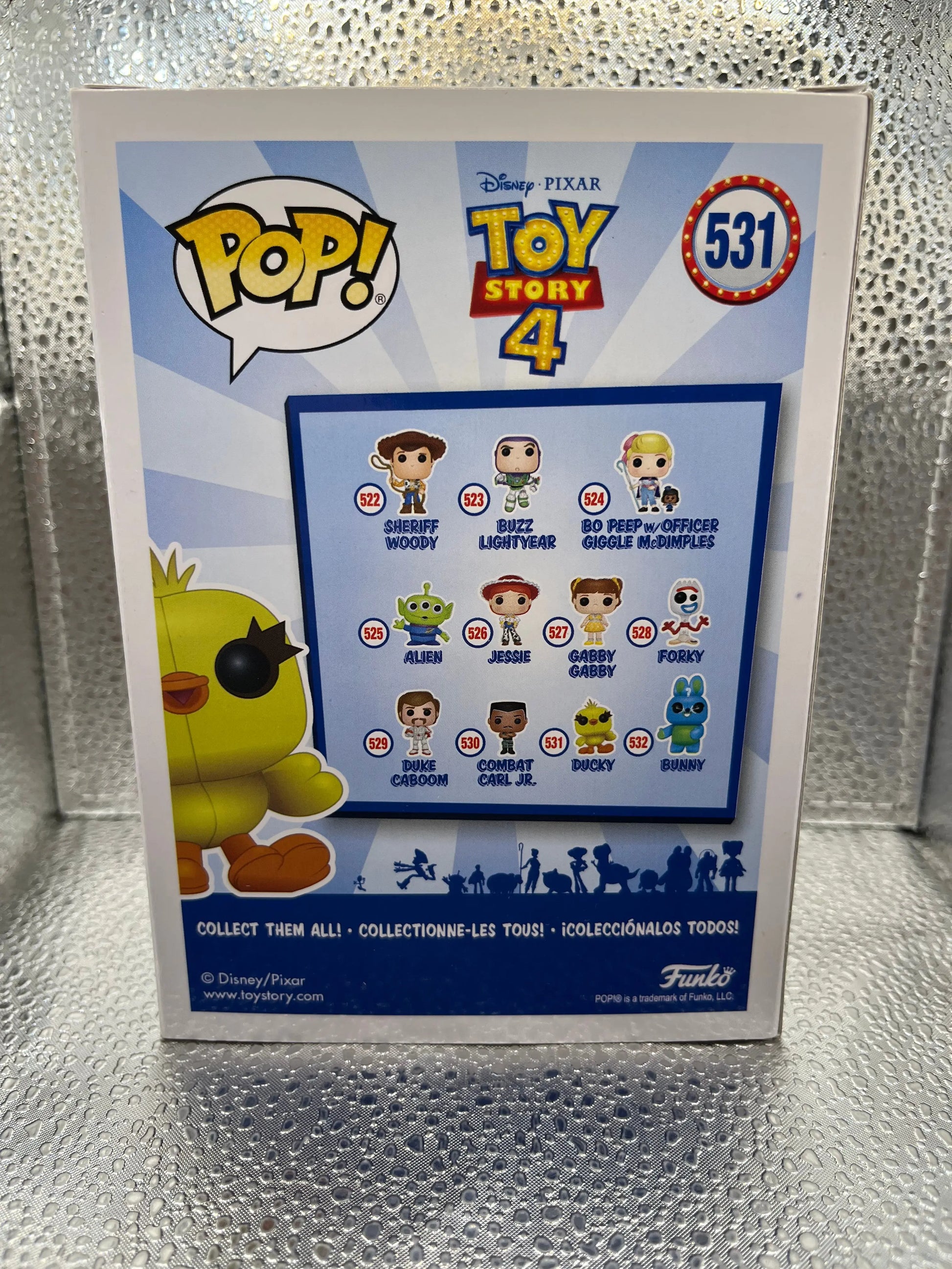 Funko POP Disney Pixar - Toy Story 4 - Ducky (Flocked) FRENLY BRICKS - Open 7 Days