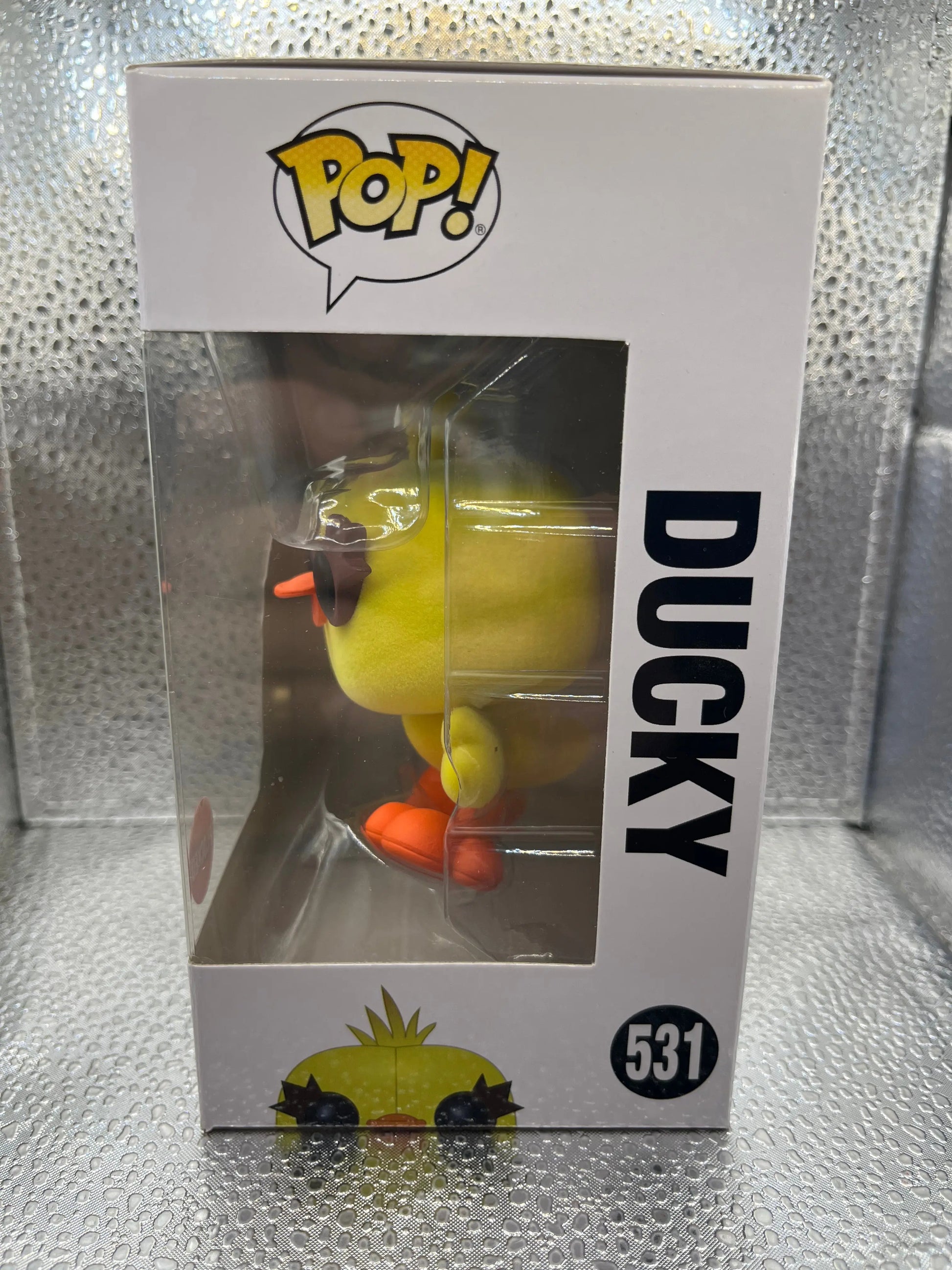 Funko POP Disney Pixar - Toy Story 4 - Ducky (Flocked) FRENLY BRICKS - Open 7 Days