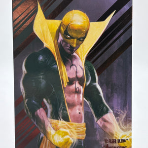 2022 Marvel Fleer Ultra Avengers #33 Iron Fist Red Foil 106/141 Numbered FRENLY BRICKS - Open 7 Days