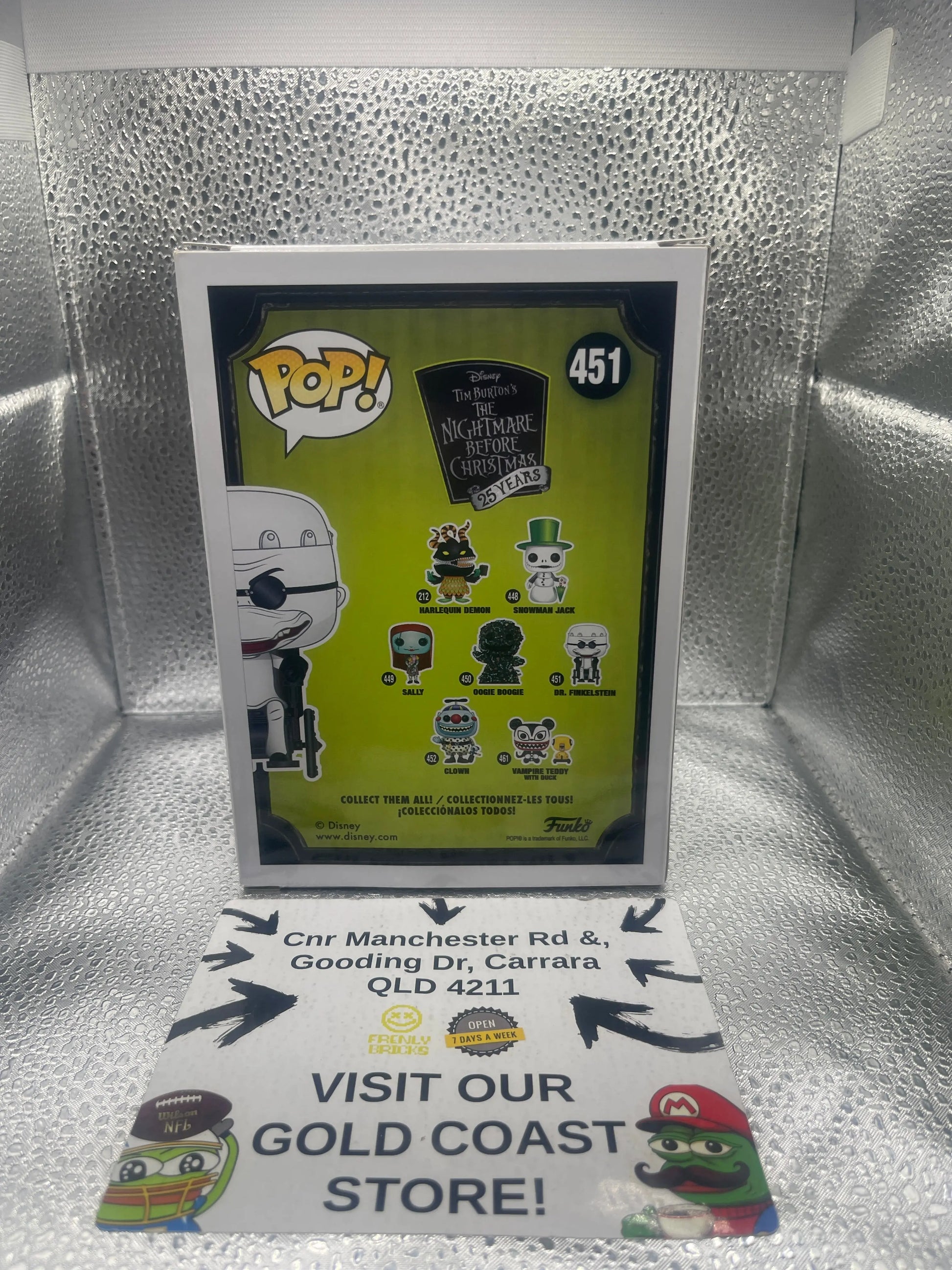 Funko Pop! Vinyl: Disney - Dr. Finkelstein #451 FRENLY BRICKS - Open 7 Days