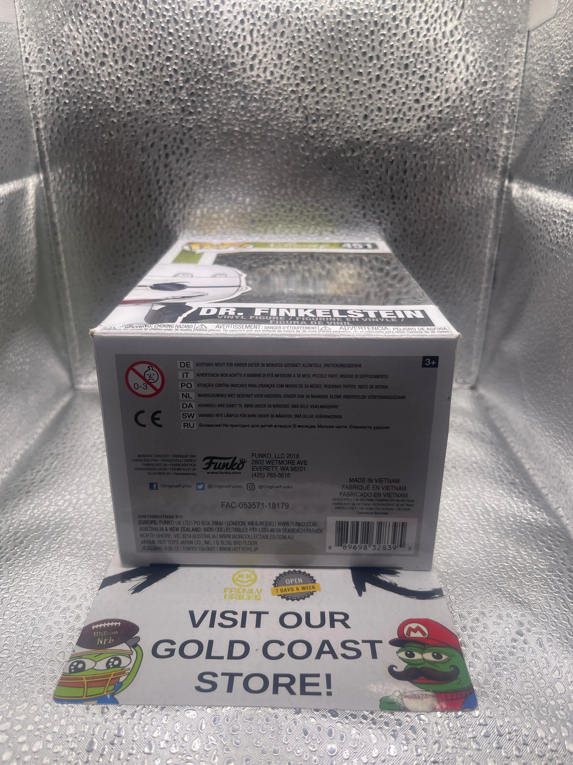 Funko Pop! Vinyl: Disney - Dr. Finkelstein #451 FRENLY BRICKS - Open 7 Days