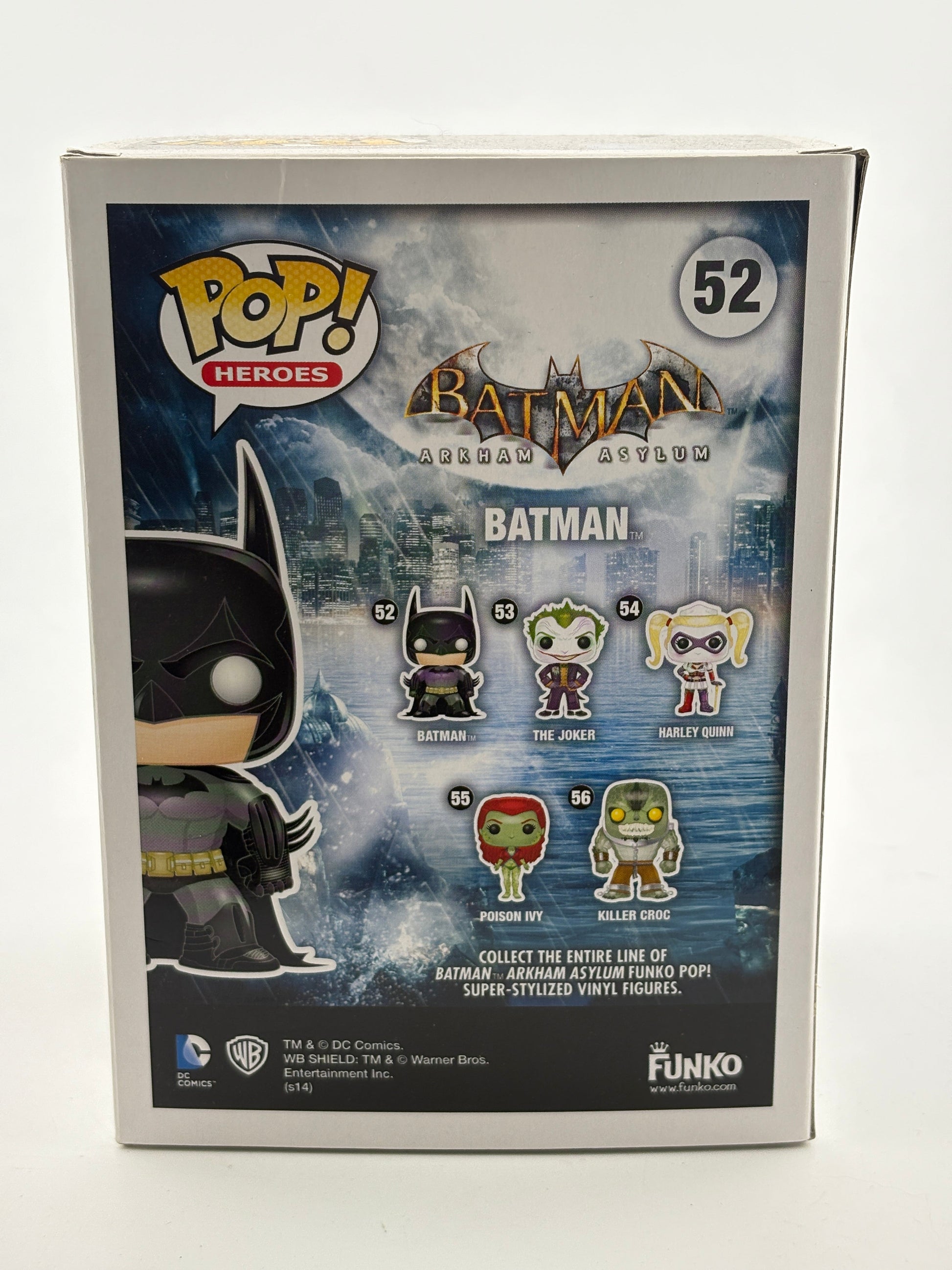 Funko POP! Heroes Batman Arkham Asylum #52 Batman Vinyl Figure FRENLY BRICKS - Open 7 Days