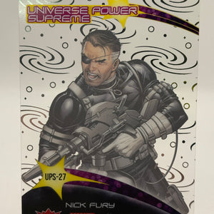 2022 Fleer Ultra Avengers Universe Power Supreme Nick Fury #UPS-27 FRENLY BRICKS - Open 7 Days
