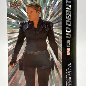 2024 Upper Deck Marvel Studios Series 2 Florence Pugh Yelena Belova Outburst Silver FRENLY BRICKS - Open 7 Days