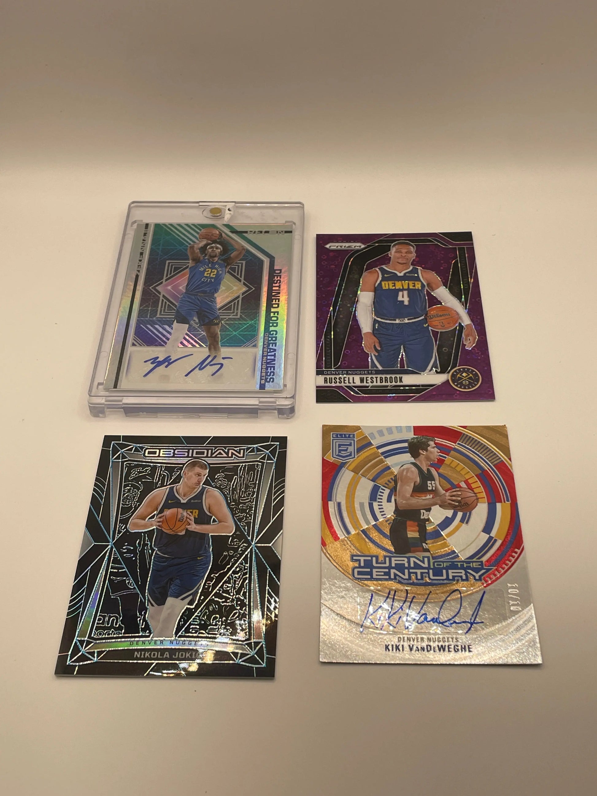 NBA Auto Denver Nuggets card lot,bundle - Zeke Nnaji + more (lot#58) FRENLY BRICKS - Open 7 Days
