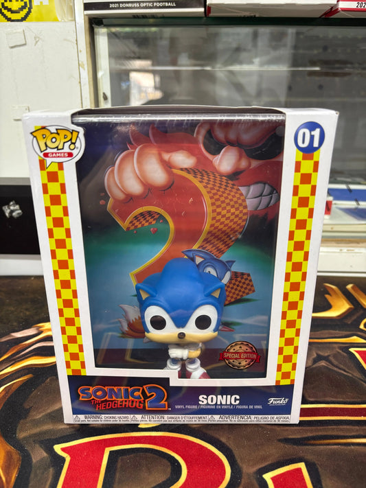 Funko Pop! Games Covers Posters Sonic the Hedgehog #01 SE FRENLY BRICKS - Open 7 Days