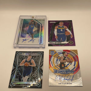 NBA Auto Denver Nuggets card lot,bundle - Zeke Nnaji + more (lot#58) FRENLY BRICKS - Open 7 Days