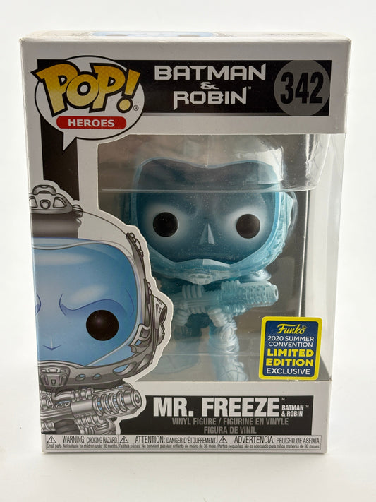 Funko POP! Heroes Batman & Robon #342 Mr. Freeze 2020 Summer Limited FRENLY BRICKS - Open 7 Days