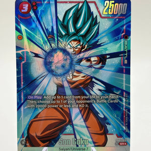 Dragon Ball Super Fusion World - Son Goku FB01-015 Alt Art NM FRENLY BRICKS - Open 7 Days