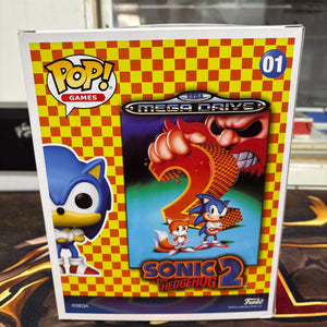 Funko Pop! Games Covers Posters Sonic the Hedgehog #01 SE FRENLY BRICKS - Open 7 Days