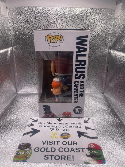 Funko POP! Disney Alice in Wonderland Walrus and the Carpenter #1070 FRENLY BRICKS - Open 7 Days