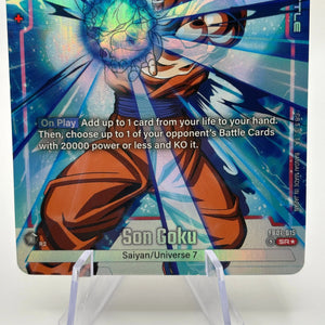 Dragon Ball Super Fusion World - Son Goku FB01-015 Alt Art NM FRENLY BRICKS - Open 7 Days