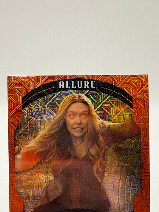 2022 Upper Deck Marvel Allure Sunrise Elizabeth Olsen As Wanda Maximoff #81 FRENLY BRICKS - Open 7 Days